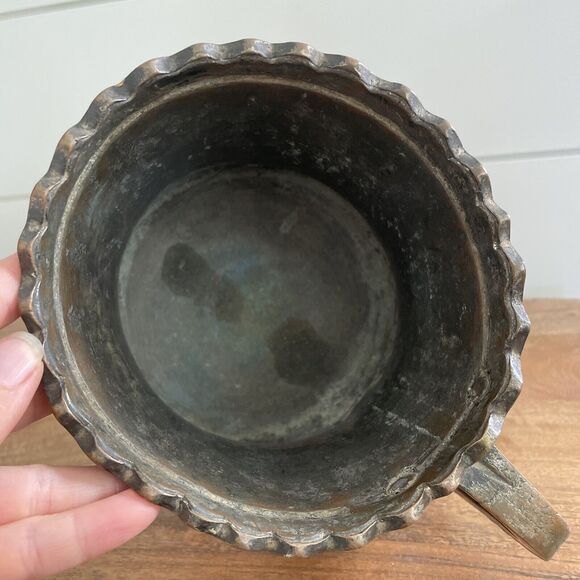 18th Century French Bronze Tankard 1760s Copper & Nickel Louis XV Style - Picture 3 of 13